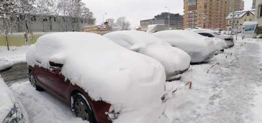 Краснодар засыпало снегом. Фоторепортаж с улиц.